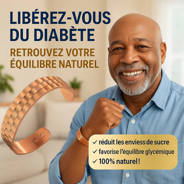 Bracelet Magnétique en Cuivre