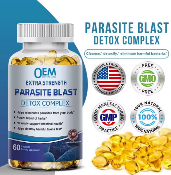 Capsule de Parasites Blast Detox Complex