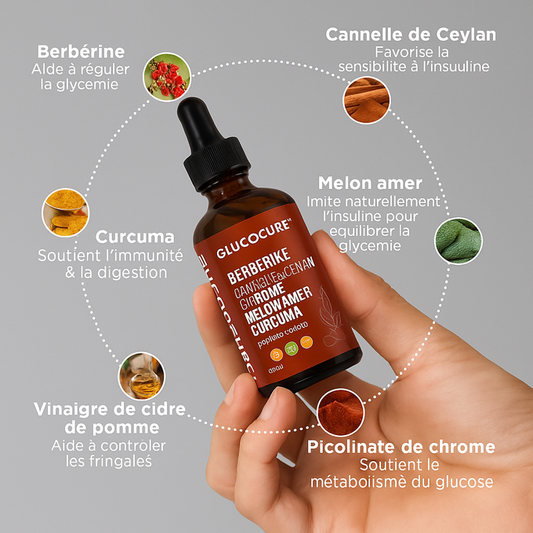 Glucocure -Extraire des gouttes liquide