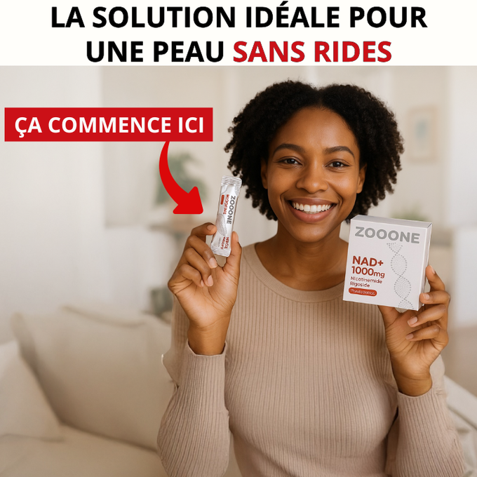 Zooone - Supplément NAD de nicotinamide riboside pour femme et homme