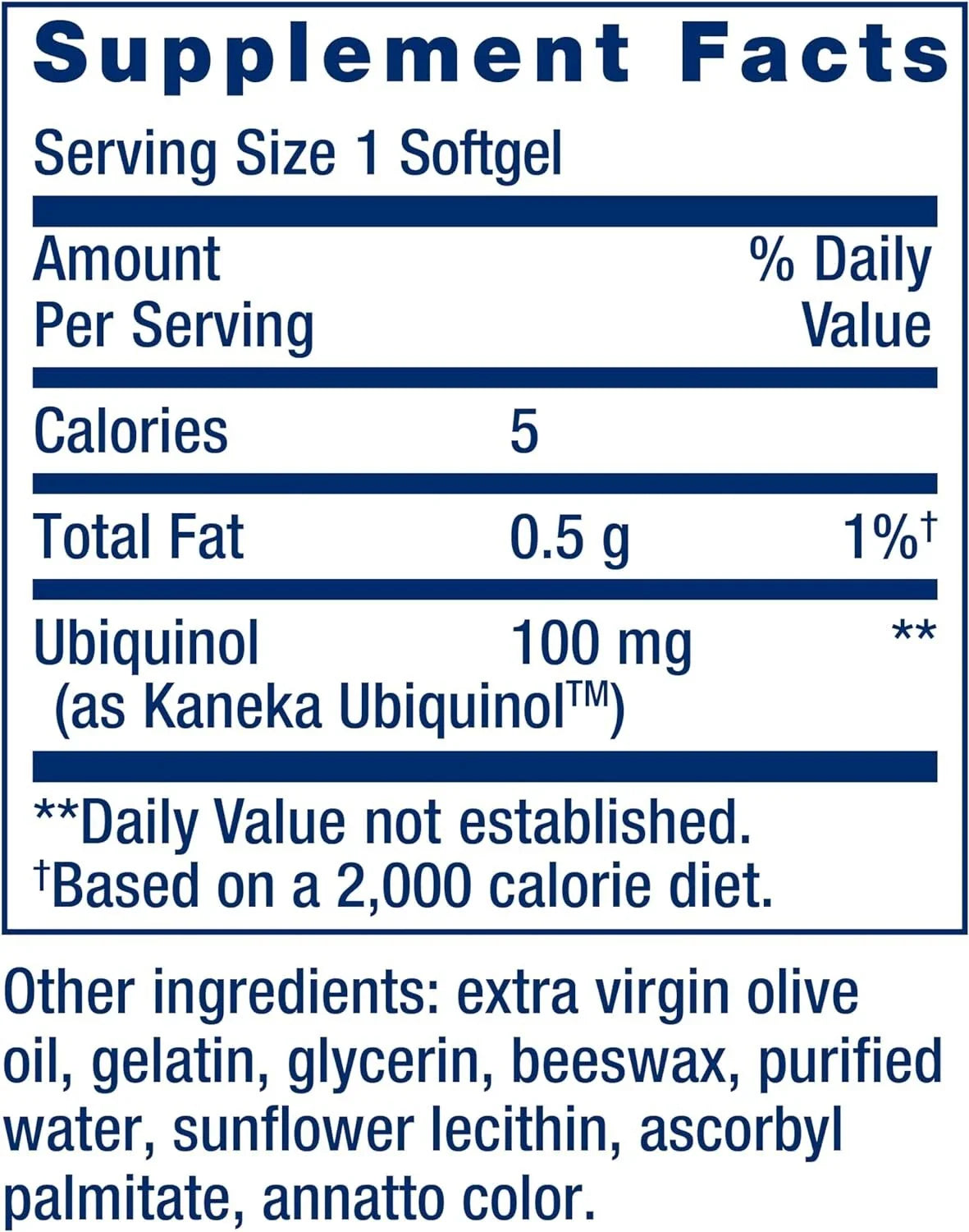 Complément Ubiquinol, Soutien Cardiaque