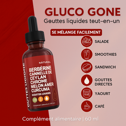 Glucocure -Extraire des gouttes liquide